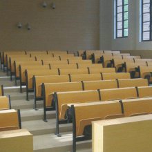 山东东营报告厅折叠联排椅铝合金排椅众思创家具