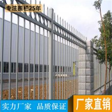 汕尾喷涂护栏 围墙栅栏厂家 小区别墅铁艺栏杆
