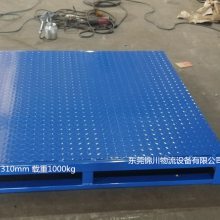 东莞锦川重型卡板镀锌物流托盘 钢制卡板铁制地台板双面垫板厂商