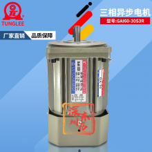 TL厦门东历GA-30蜗轮减速电机GAI60-30S3R 60W 380V三相马达MOTOR