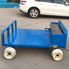 四轮轨道电动车 遥控轨道运输车 电动轨道平车