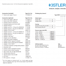 Ӧʿ kistler 603CʺҪ߶̬ѹ˲΢ѹ