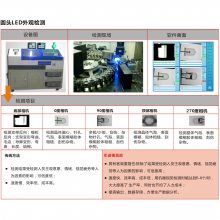 LED外观检测 全自动编带机系统 5面一次成像检测，高效快捷