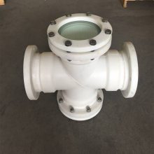 直通式PPH视镜 SJ-PP四通视镜 FRPP管道视镜