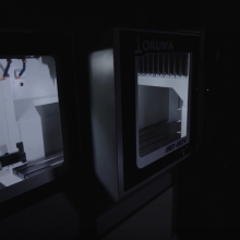 OKUMA����MB-80Vʵ�ֽ���ģ�ߵĸ���Ʒ�ʵ���ʽ�ӹ�����