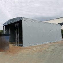 玉树工地帐篷移动伸缩雨棚_厂家直销