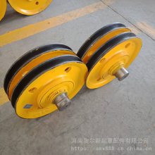 供应 钢丝绳轧制滑轮片 钢板热轧吊钩滑轮片