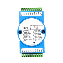 RS232转0-10V 485转0-5V隔离模拟量输出模块/DA采集模块