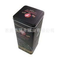 东莞厂家设计制作马口铁酒罐红酒外包装铁盒正方形茶叶铁罐食品罐