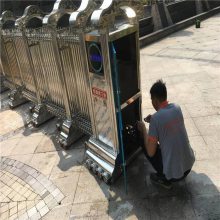 韶关新丰 学校电动伸缩门 坡道闸门