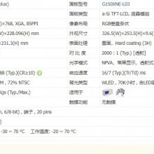ȺAȫӽǹҵG150XNE-L03ͨG150XGE-L04ƿ