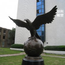 不锈钢老鹰雕塑制造商 透雕系列 老鹰现代雕塑