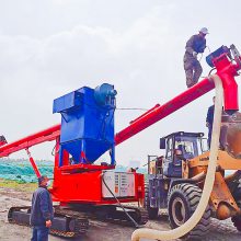 粉尘颗粒蛟龙输送机 管式螺旋装车机 无粉尘绞龙密封抽灰机