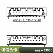 意力速板端连接器 IMSA-13103B-02Y500