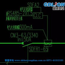 智慧用电监控系统在线监测装置在配电柜内的安装情况|固德力安