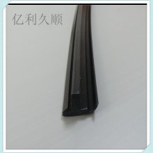 供应三元乙丙软硬复合发泡橡胶密封条EPDM卡槽式减震缓冲门窗包边条厂家