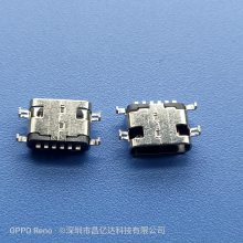 Type-Cĸ6P 0.8mm Ľʽ ƬSMT USB