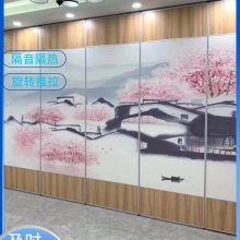 福美晟阁铝合金室内屏风展厅隔断 可推拉轻质支持定制