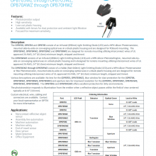 TT electronics-optek-OPB703wz,OPB704，OPB705，OPB70