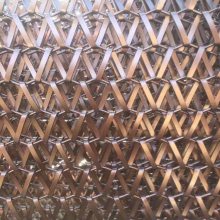 川丰厂家 金属幕墙装饰网 铝板网扩张网装饰网片 菱形拉伸金属板网