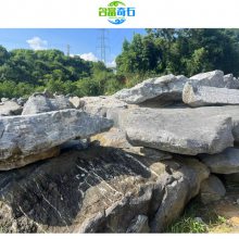 天津南开黑色太湖石打造案例 南开太湖石驳岸景观 南开太湖石批发商