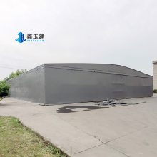 大型推拉棚青岛胶州移动式雨篷的价格