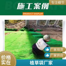 厂家直供植生袋 山体绿化防汛植草袋 边坡固土生态袋