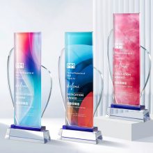 水晶奖杯定做奖牌创意比赛员工年会颁奖纪念品