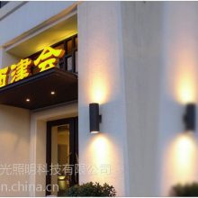 双头壁灯亮灯效果图 led壁灯安装？乔光照明