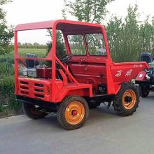 一吨翻农用四轮车 FC-10型柴油翻斗车 电启动工程翻斗车 志成机械