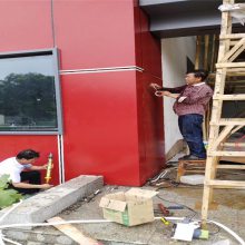 彩色铝单板外墙装饰万达商场铝单板定制加工