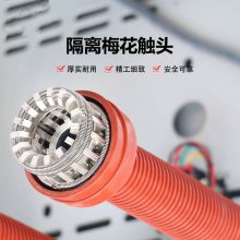 T2紫铜镀银梅花触头VBG-12P/630A-25KA陕西宝光真空断路器
