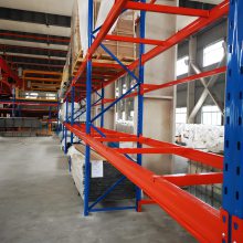 横梁式货架可调节重型层板货架横梁式托盘货架定制