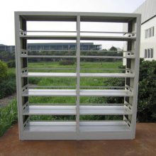 学校书架昆明厂家 图书室书架,阅览桌椅定制