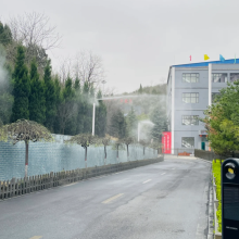 普洱工地雾桩降尘NXD工地旋转喷雾设备生产厂家