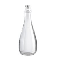 厂家定制250ml优质铝盖白酒瓶 500ml枫叶瓶 扁酒瓶 200ml油瓶子 创意小酒瓶