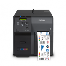 EPSON爱普生TM-C7520G彩色标签打印机 四色小型不干胶印刷机