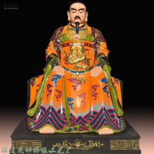 龟蛇二将 真武大帝神像 玄天上帝塑像 荡魔天尊塑像