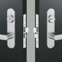 MIWA带面板执手锁办公室门锁U9LA6615-1日本进户门锁室内门房门锁