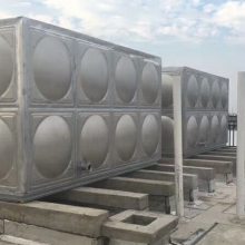 厂家直供304环保不锈钢水箱一体 保温方形大容量消防水 塔加厚供水