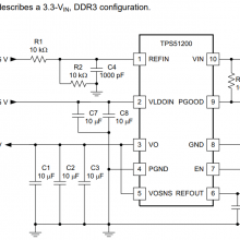 TMI �ض�΢ TMI62033 3A DDR�ն���ѹ�� ���� TPS51200 VTT��Դ