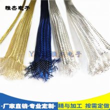 雅杰铜丝编织网套_高柔软铜编织线_镀锡铜编织带_铜编织网套