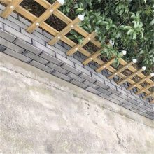 仿木纹花池防护栏 新农村建设草坪栅栏 花园花坛塑钢栏杆