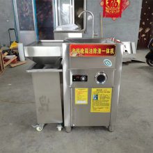 火锅店油水分离器 厨房隔油池带加热自动收残食 隔油除渣一体机