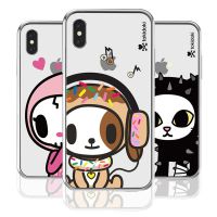 韩国正品tokidoki苹果X透明硅胶手机壳iphone8新版三星s9plus套