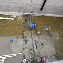 连云港市混凝土消防水池止水钢板渗漏堵漏、污水池补漏