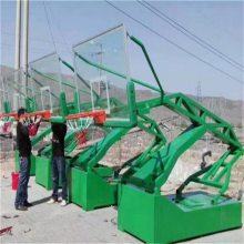 吉林 室内液压式篮球架 小区篮球架子 支持定制