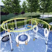户外大型游乐设施 景区幼儿园组合滑梯 小飞机滑梯