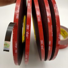 3M4905红膜VHB泡棉胶带 透明 0.5mm