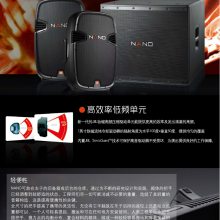 舞台演出扩音系统会场排练音响户外露天音箱 NANO 355（15寸）